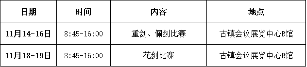 2024年广东省青少年击剑冠军赛在中山开